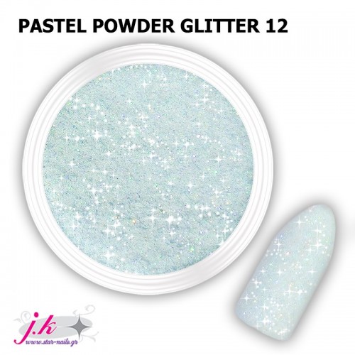 PASTEL GLITTER POWDER 12